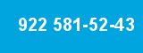 922 581-52-43